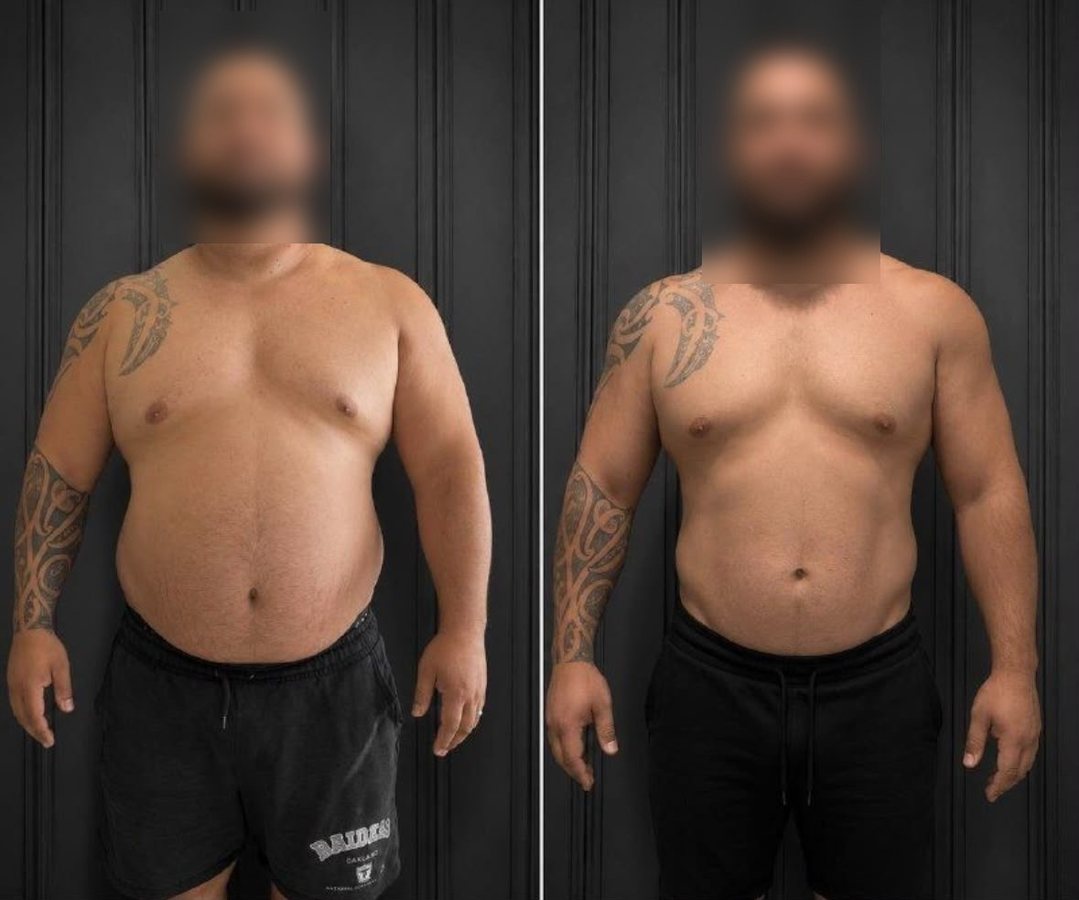 Course progress: torso, front view